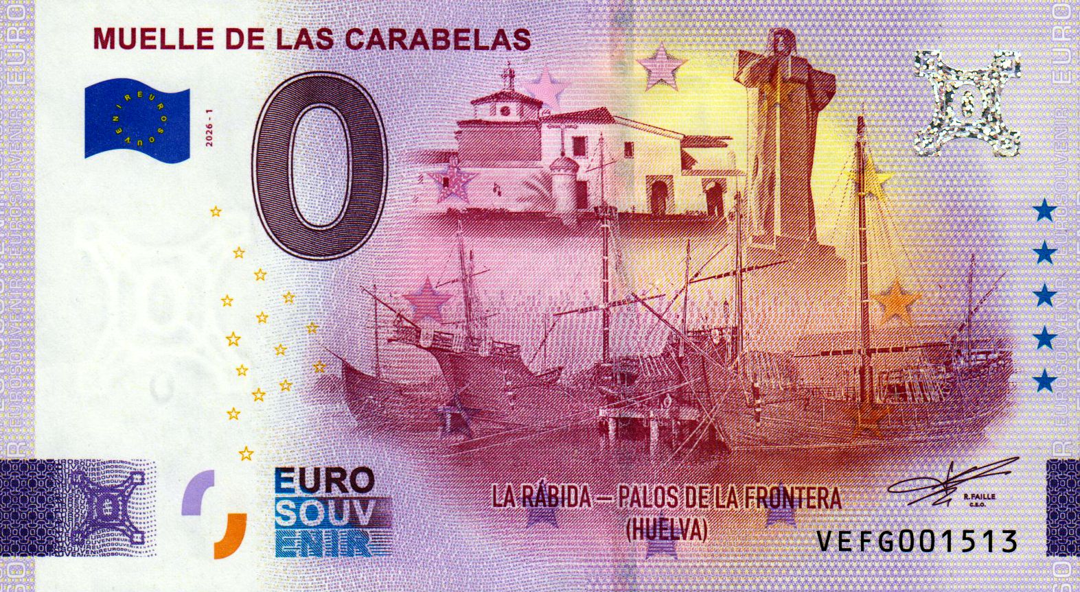 Muelle de las Carabelas 2026-1 Silber