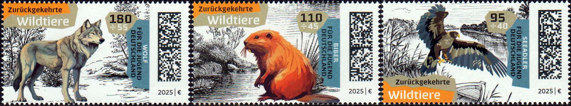 Für die Jugend 2025, Wildtiere