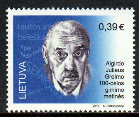 Algirdo J. Greimas 2017