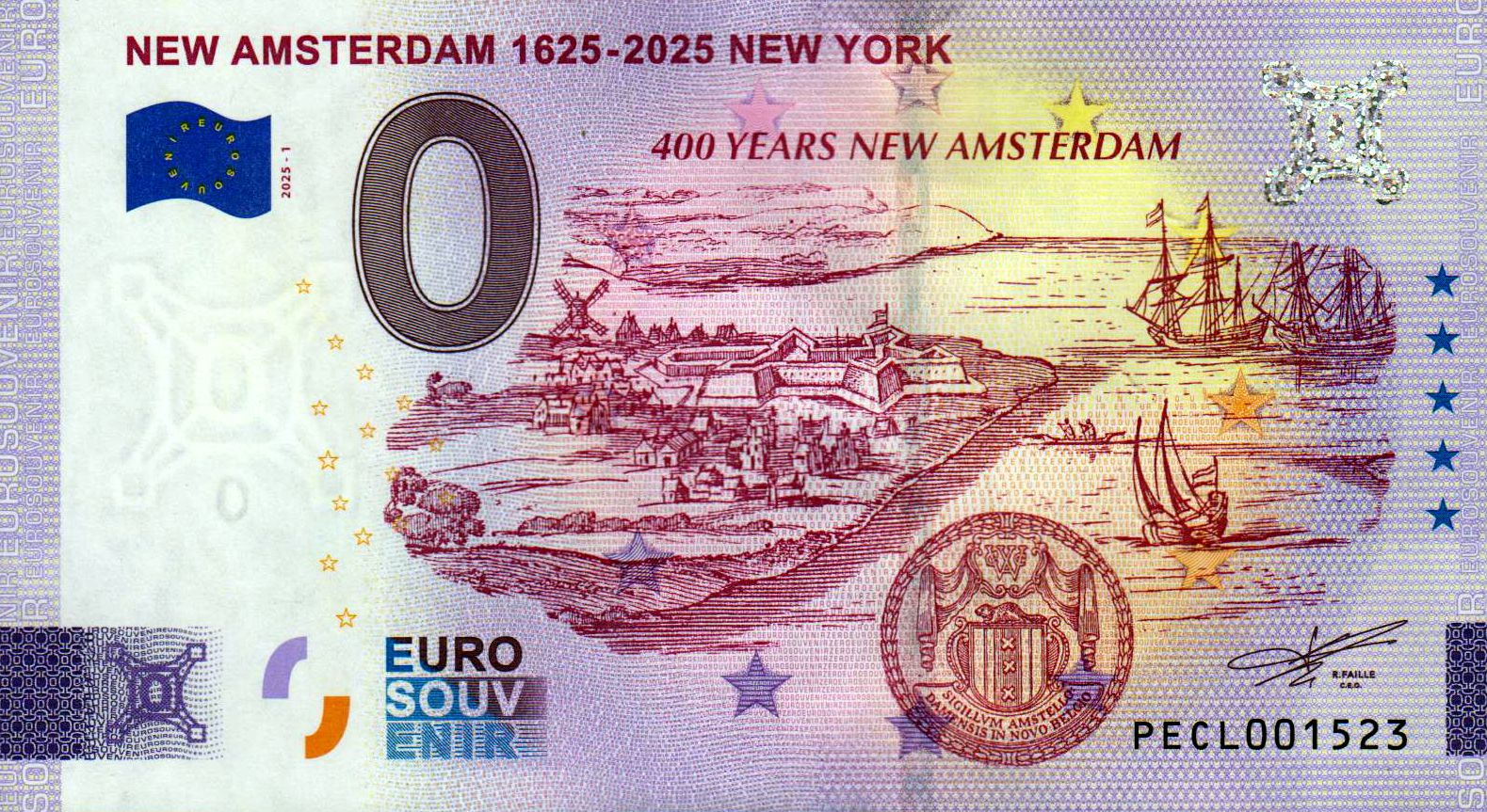 New Amsterdam 1625-2025 New York 2025-1