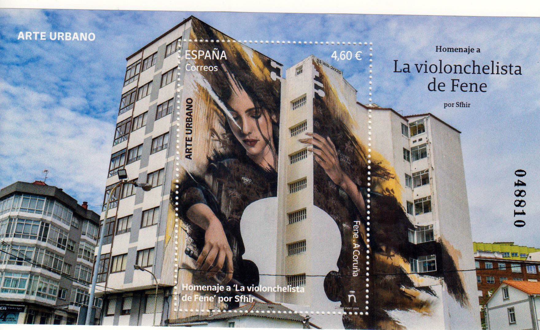 Block: Kunst 2024, Frau mit Violine
