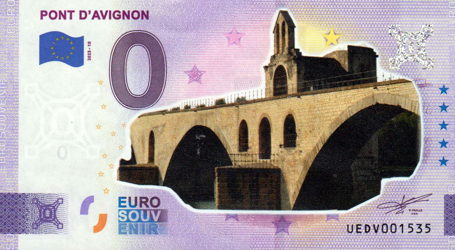 Pont D'Avignon 2023-10, coloriert