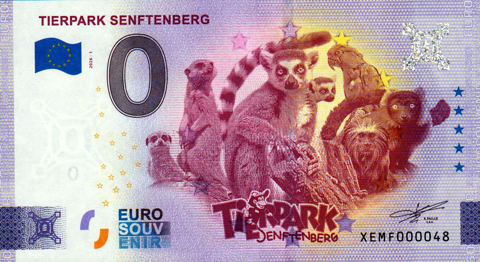 Tierpark Senftenberg 2026-1 Silber