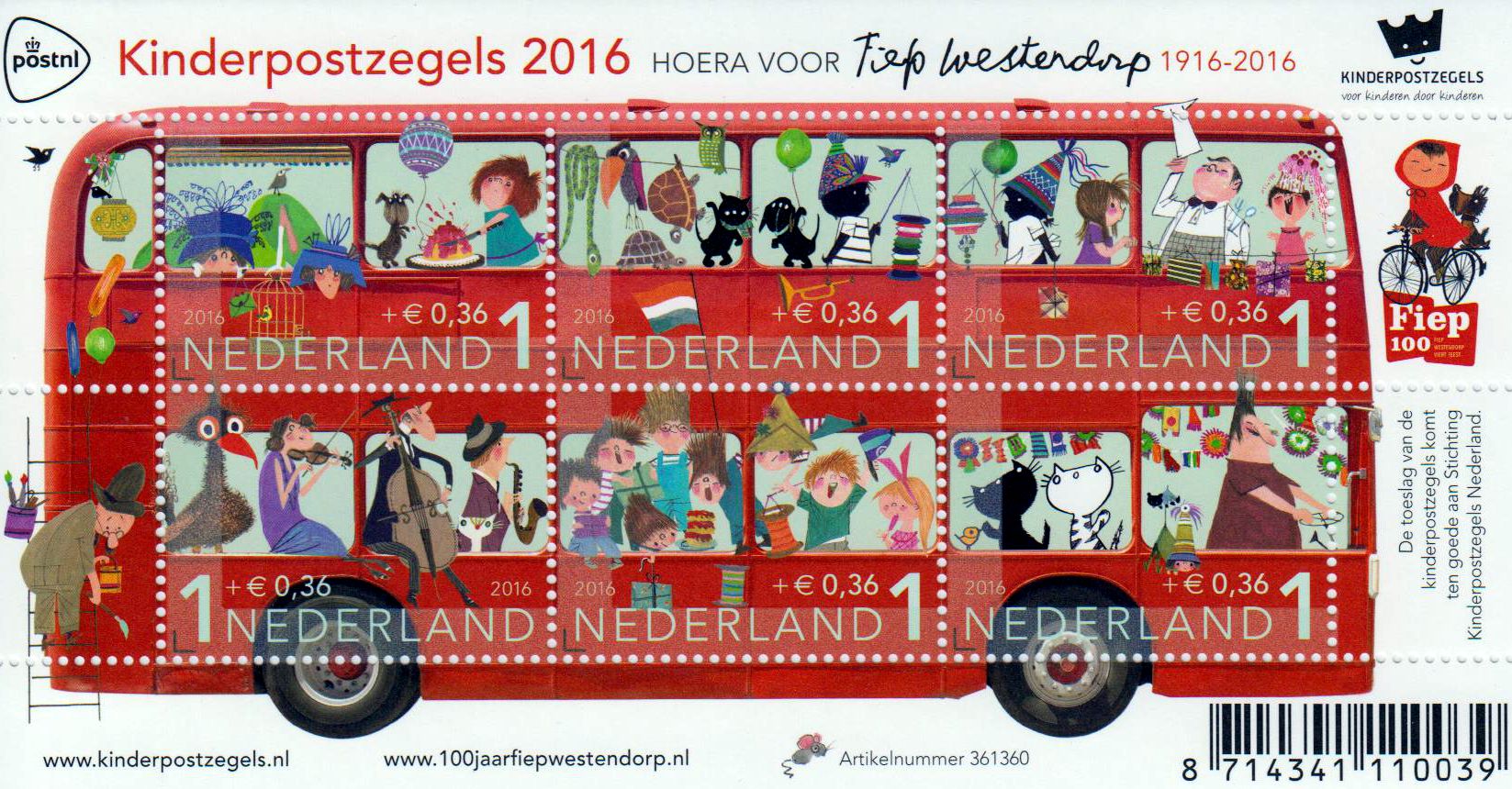 Block: Kindermarken 2016, Bus