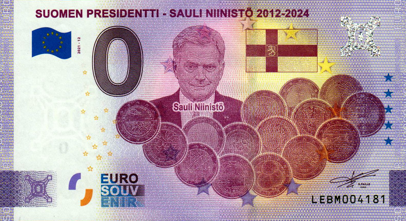 Suomen Presidentti - Sauli Niinistö 2021-12 Anniversary