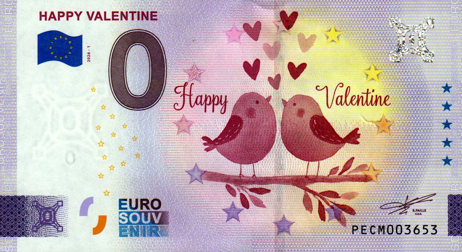 Happy Valentine 2026-1, Silber