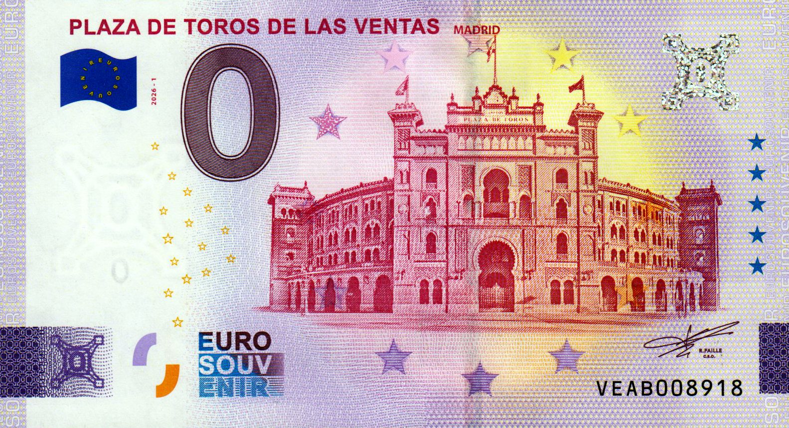 Plaza de Toros de las Ventas 2026-1 Silber
