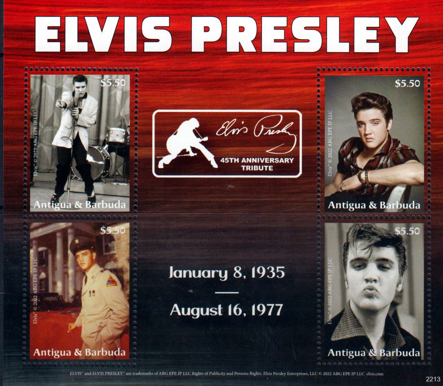 Zdr. Elvis Presley 2022