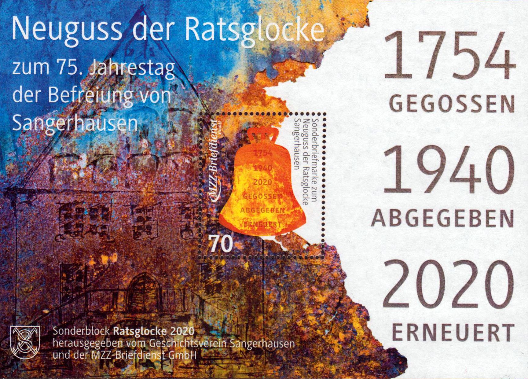 Block: Neuguss der Ratsglocke 2019