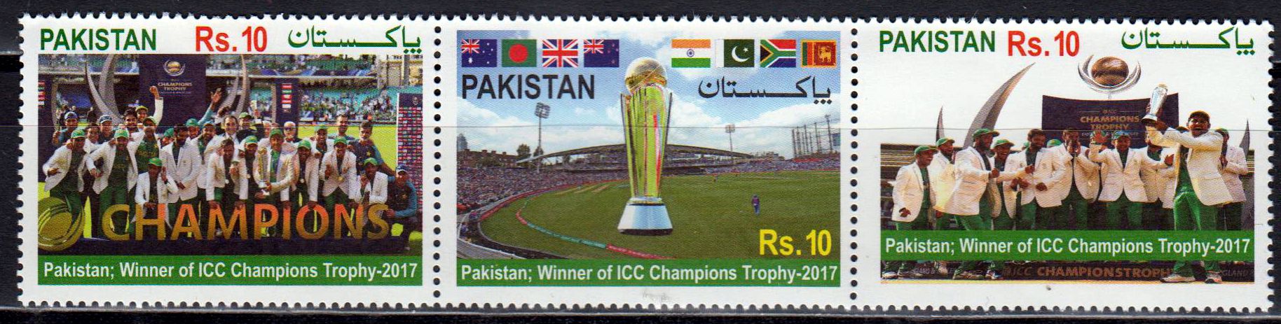 Gewinner der ICC Champiions Trophi 2017