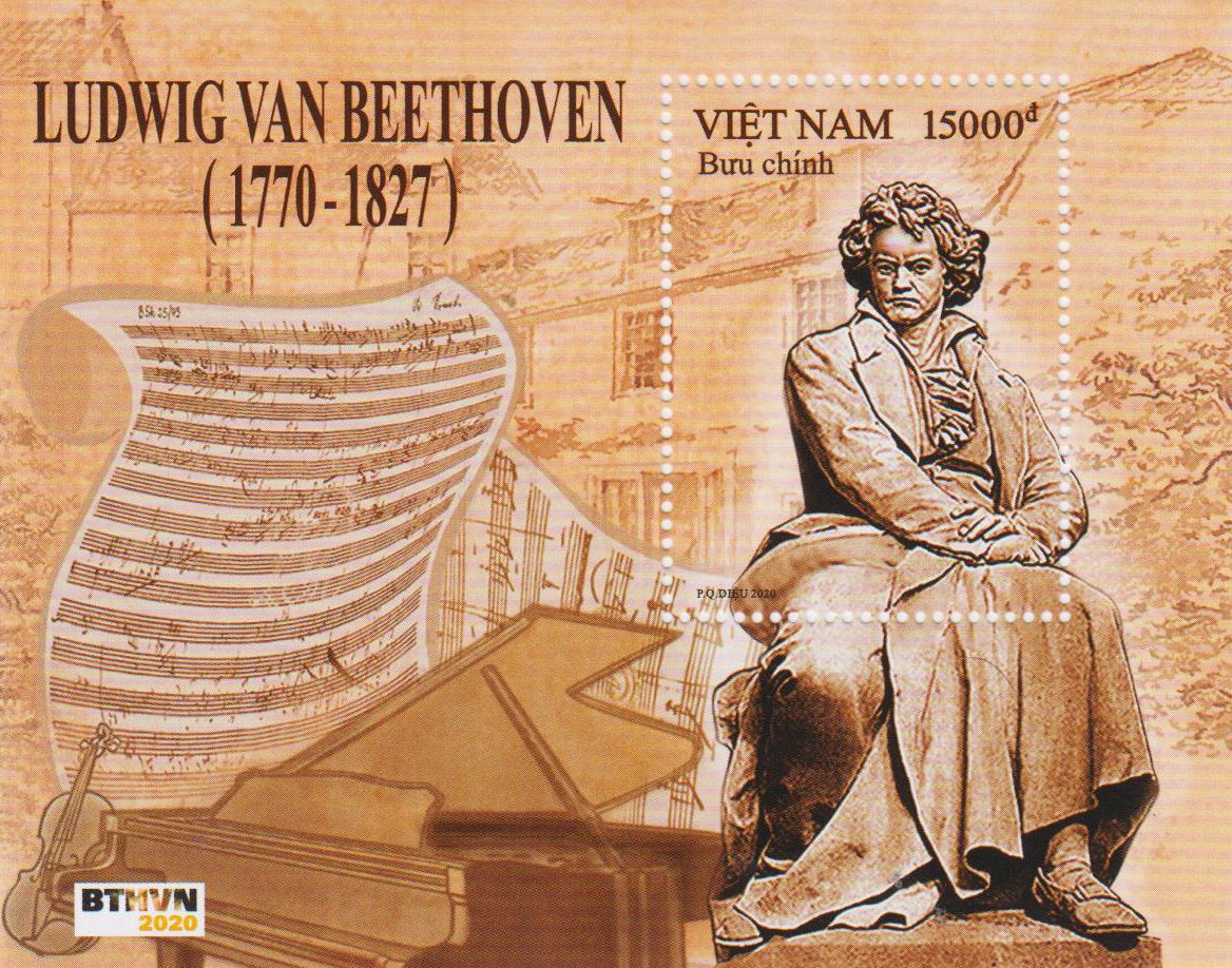 Block: 250. Gebuertstag Ludwig van Betthoven