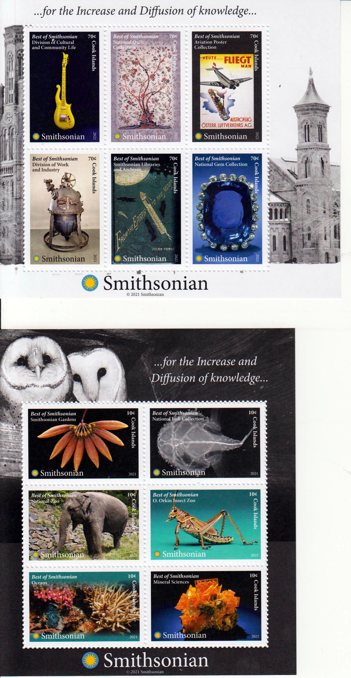 Best of Smithsonian 2021, Elefant, Mineralien, Blume