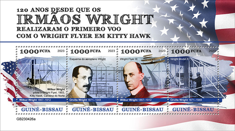 120 Jahre Gebrüder Wright 2023, Flugzeuge