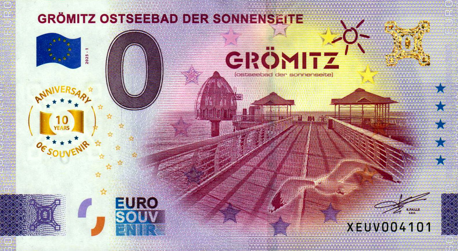 Grömitz Ostseebad der Sonnenseite 2025-1 Anniversary