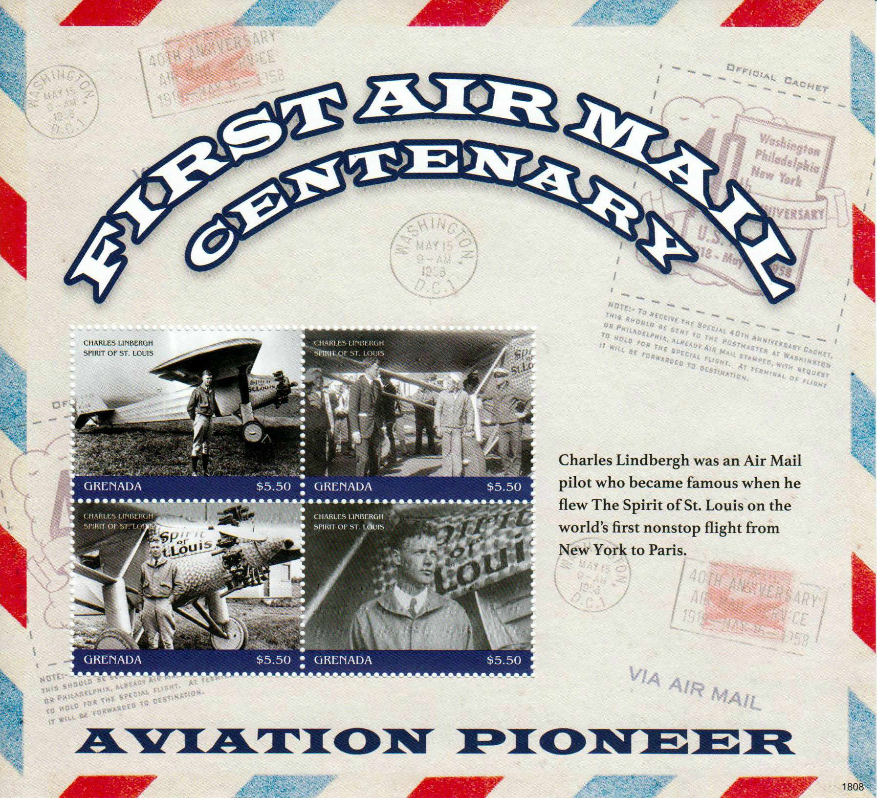 100 Jahre Luftpost, Flugzeuge