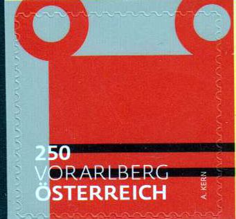 Dauer: Wappen Voralberg (2,50) sk,  a. MH (016)