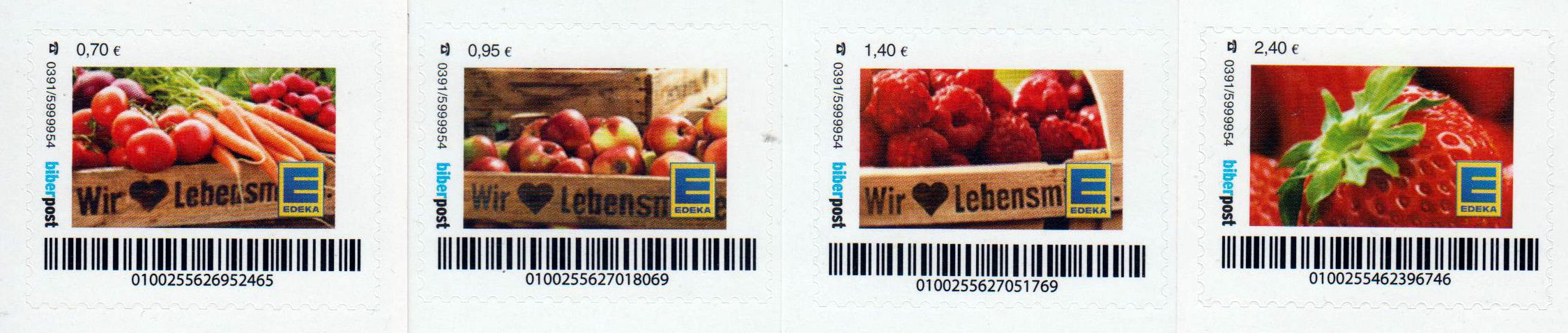 EDEKA, Obst und Gemüse 2019, aus MH gestempelt