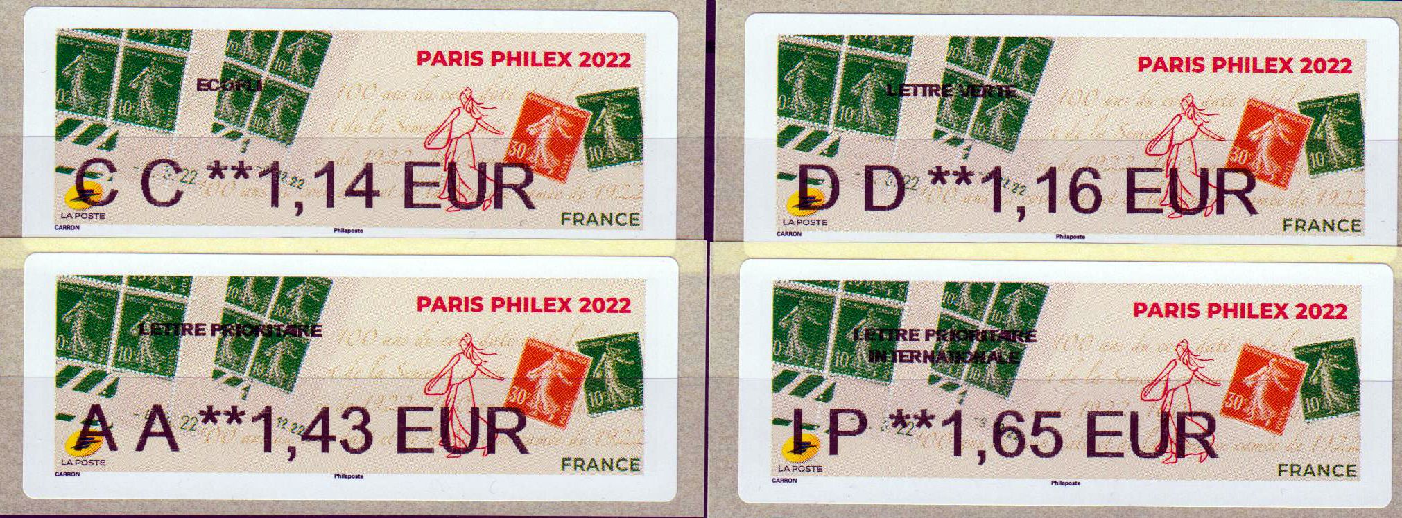 Paris Philex 2022, Camee