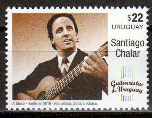 Santiago Chalar, Gitarre