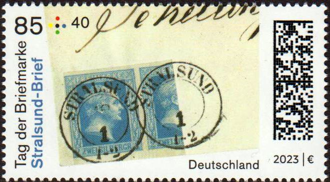 Tag der Briefmarke 2023, Stralsund- Brief
