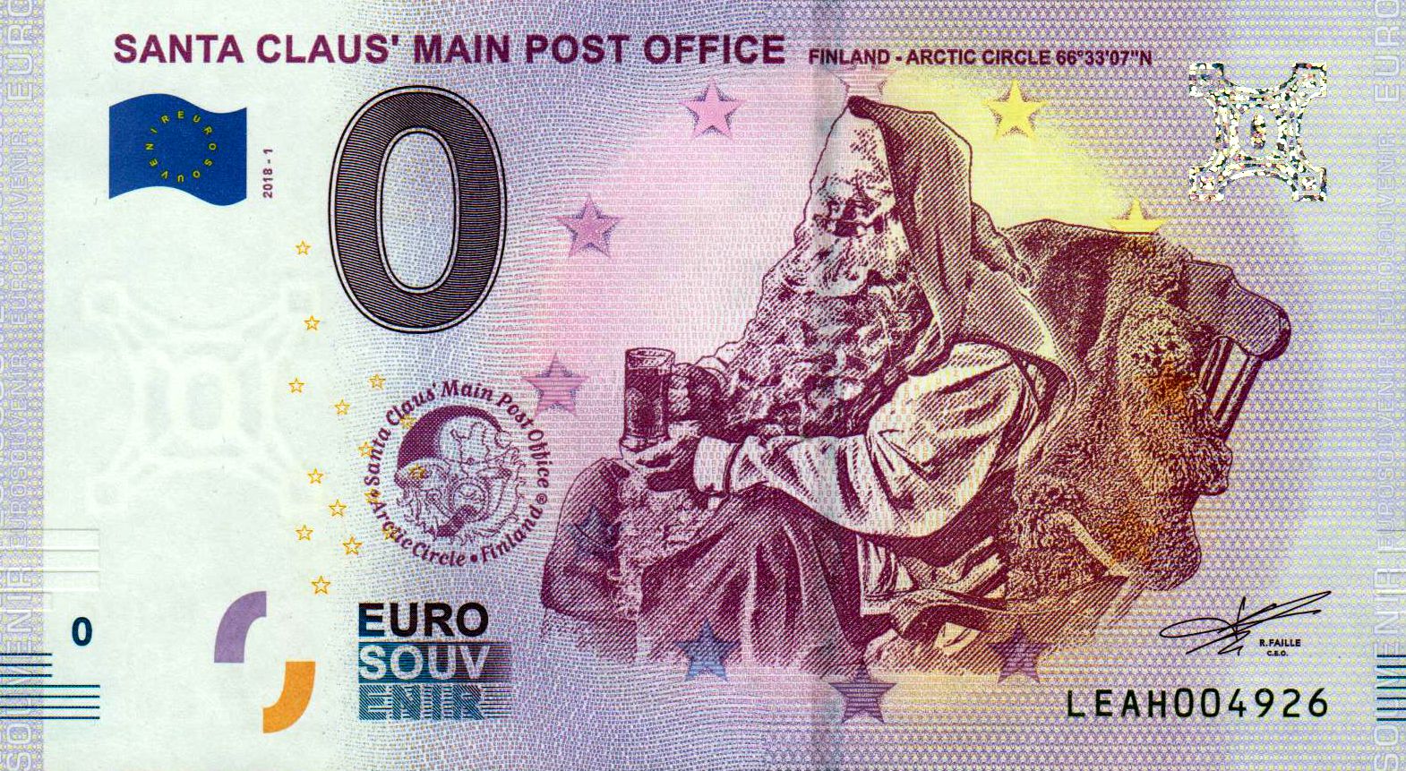 Santa Claus Main Post Office 2018-1, Finland - Arctic Circle