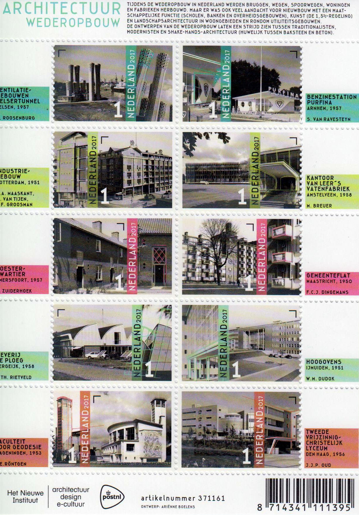 Zdr. Architektur, Wiederaufbau