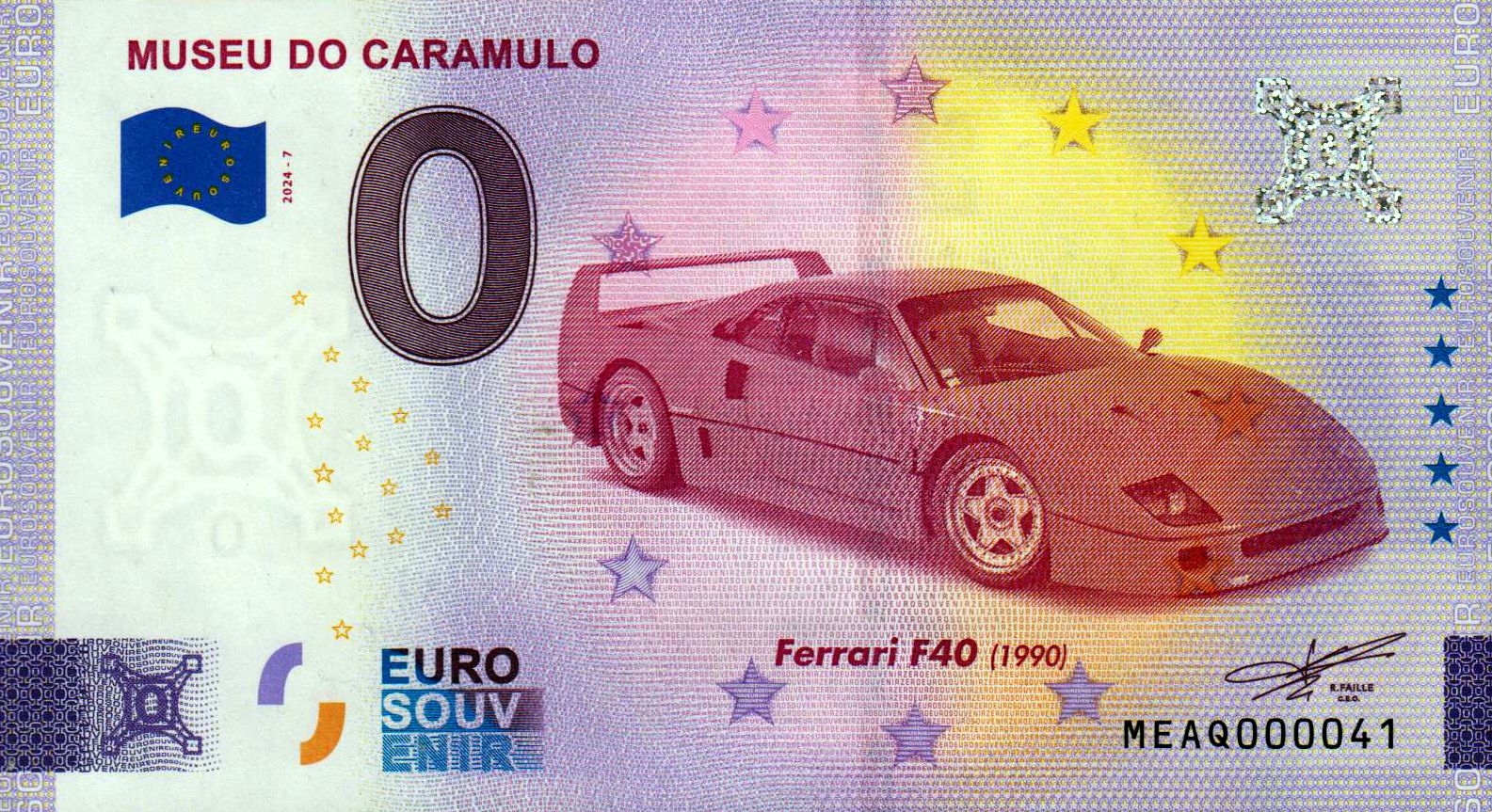 Museu do Caramulo - Ferrari F40 2024-7