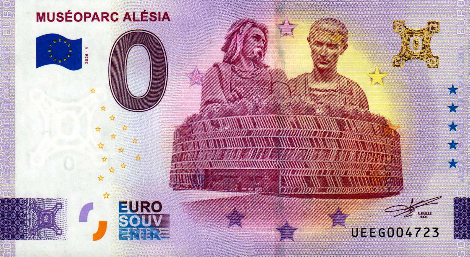 Museoparc Alesia 2026-4, Gold