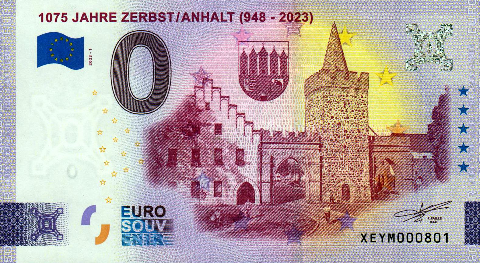 1075 Jahre Zerbst / Anhalt (948-2023) 2023-1