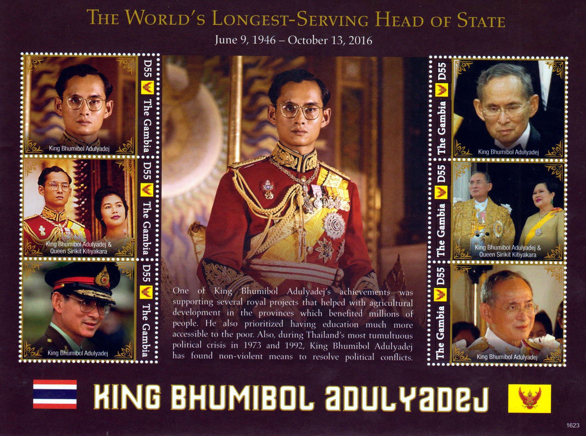 König Bhumibol in Memoriam