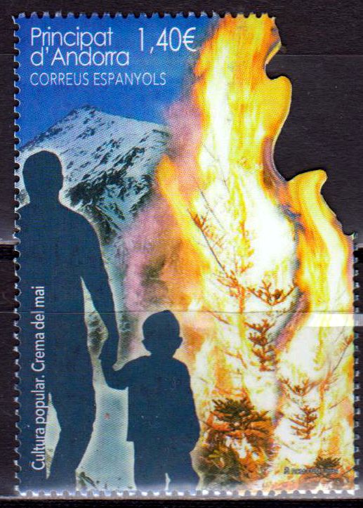 Kultur - Crema del Mai 2019, Feuer, Kind