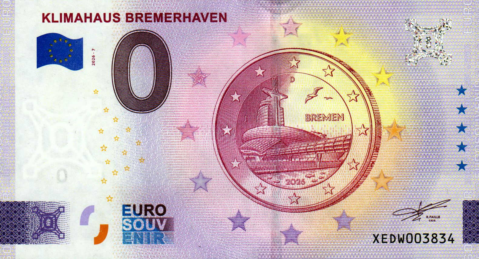 Klimahaus Bremerhaven 2026-7, Silber