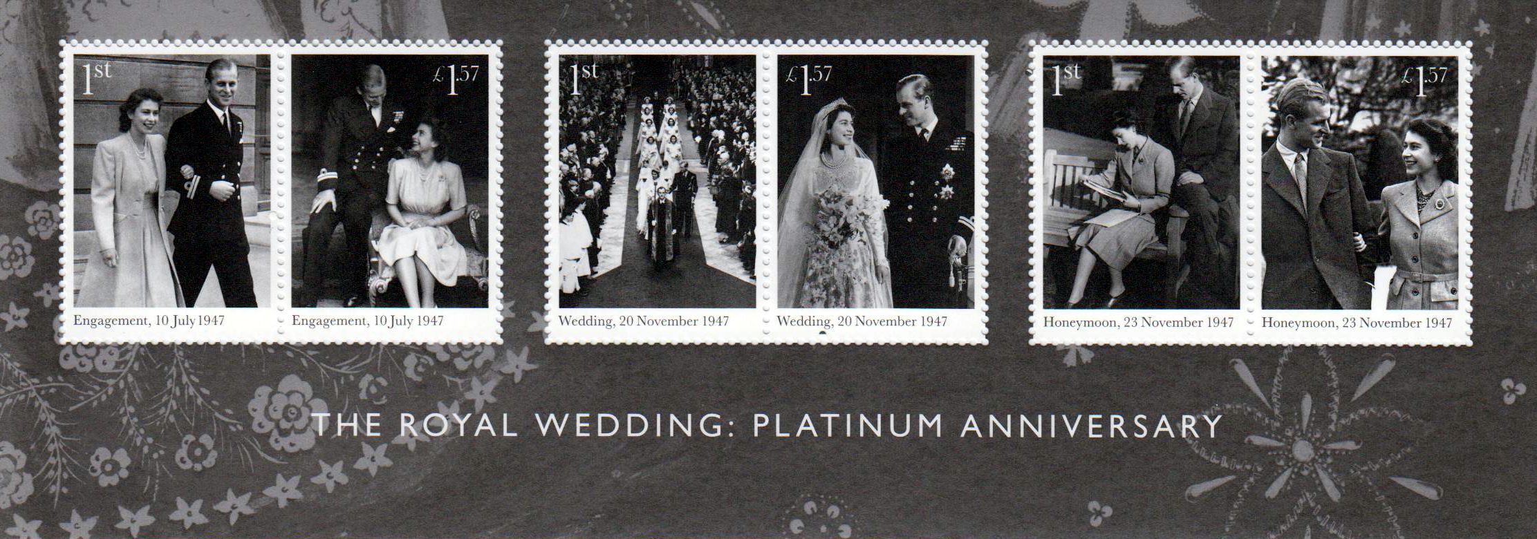 Block: Königliche Platin Hochzeit
