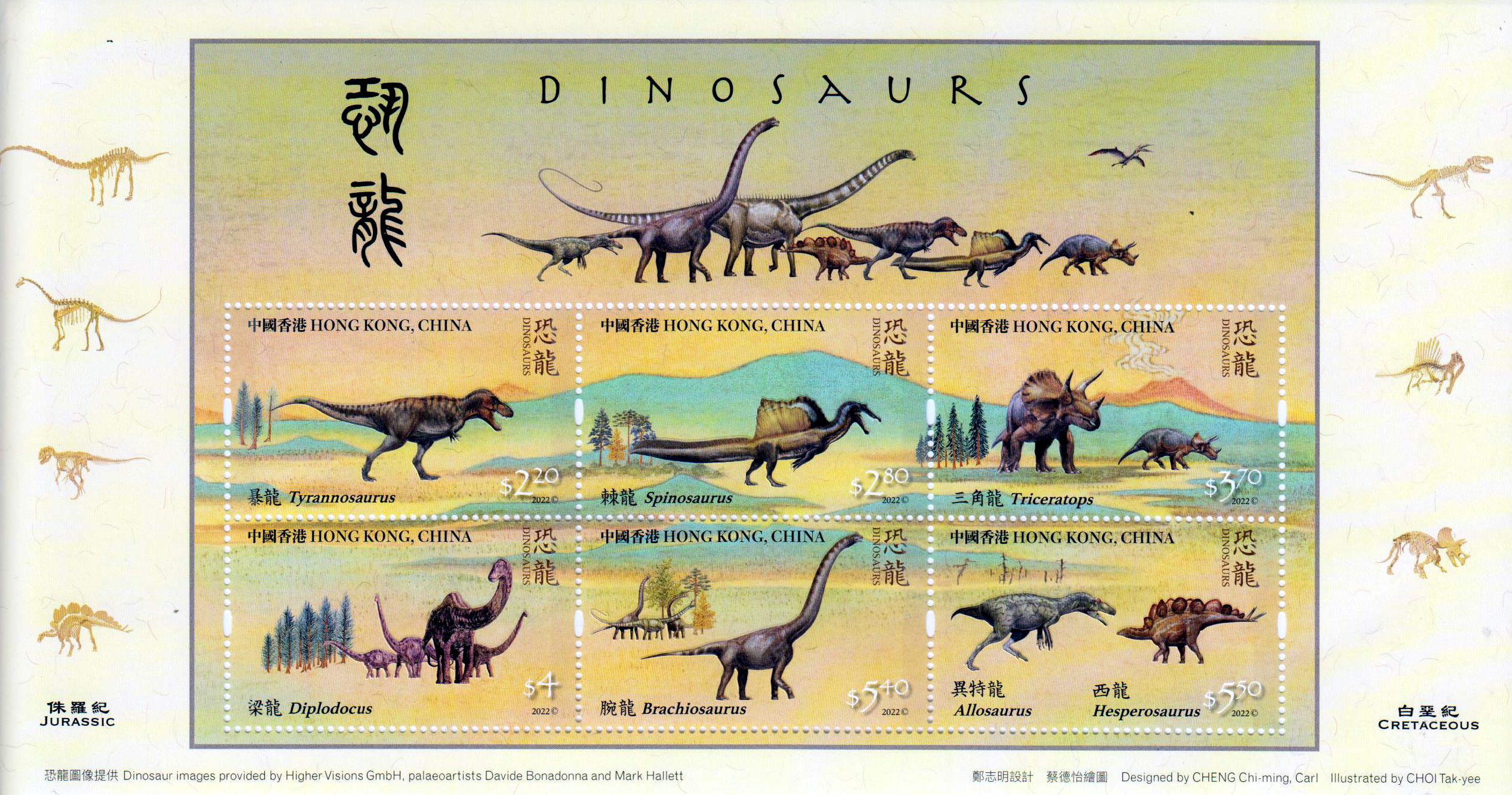 Block: Dinosaurier 2022