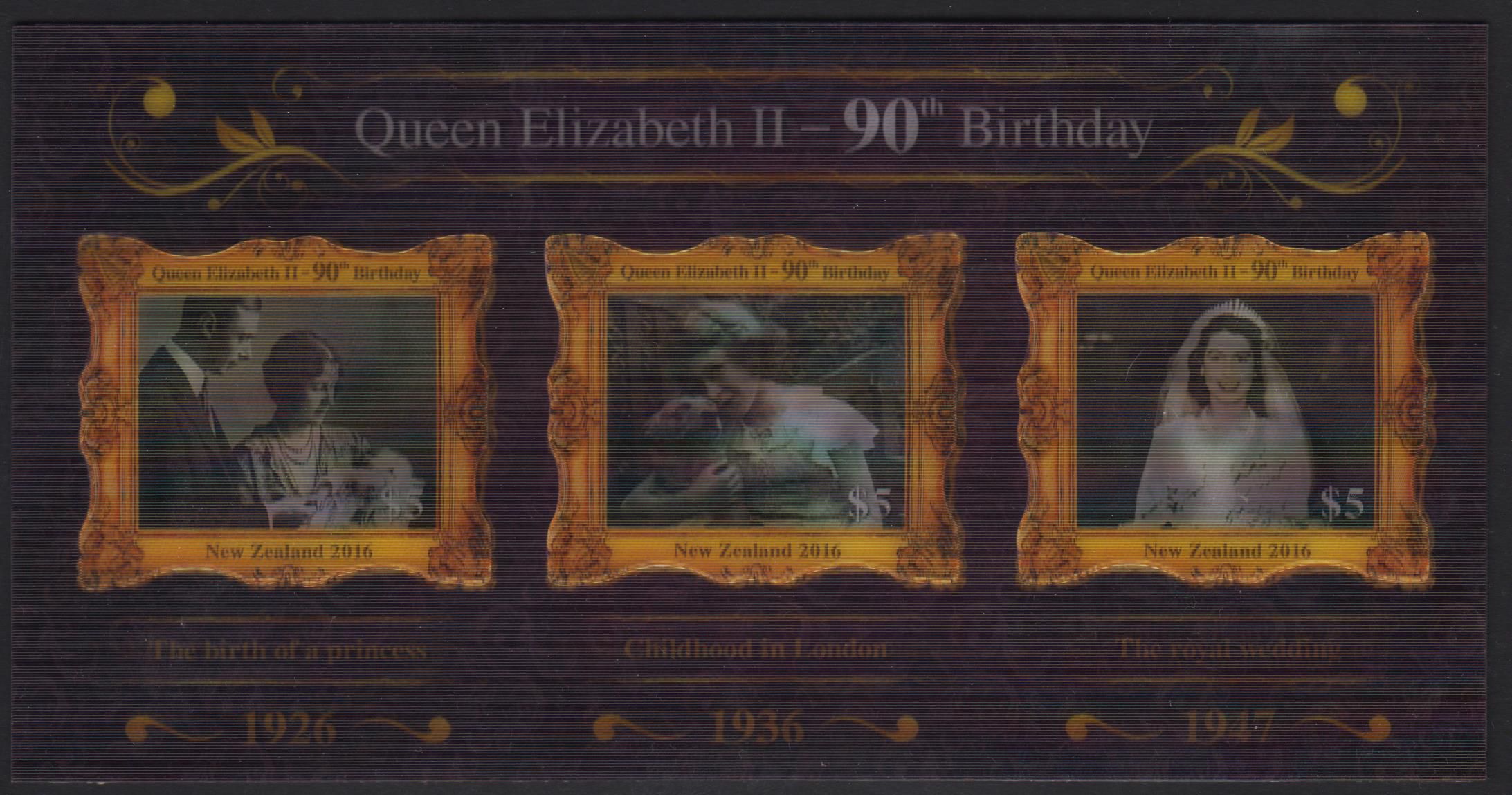 Block: 90. Geb. Queen, Wackelbilder (P06)