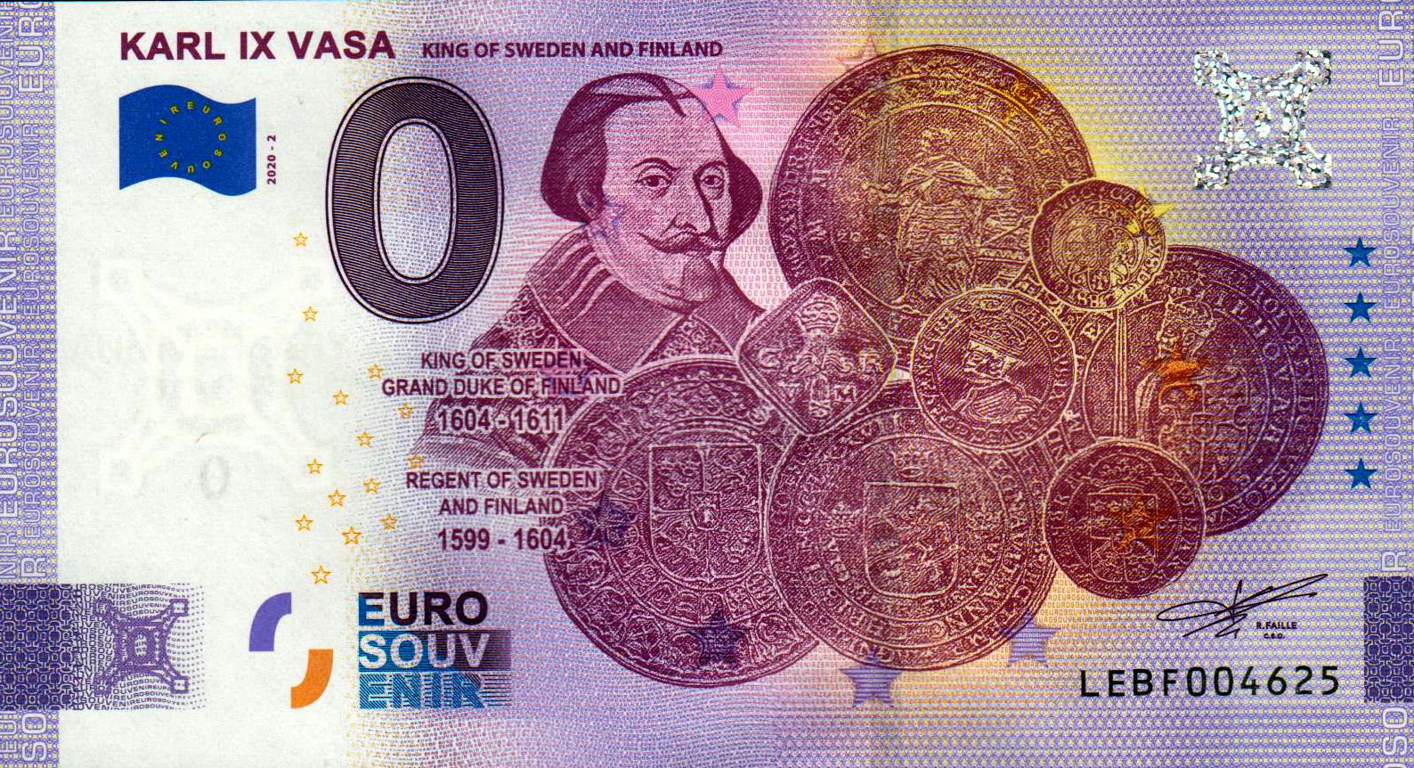 Karl IX Vasa 2020-2 Anniversary