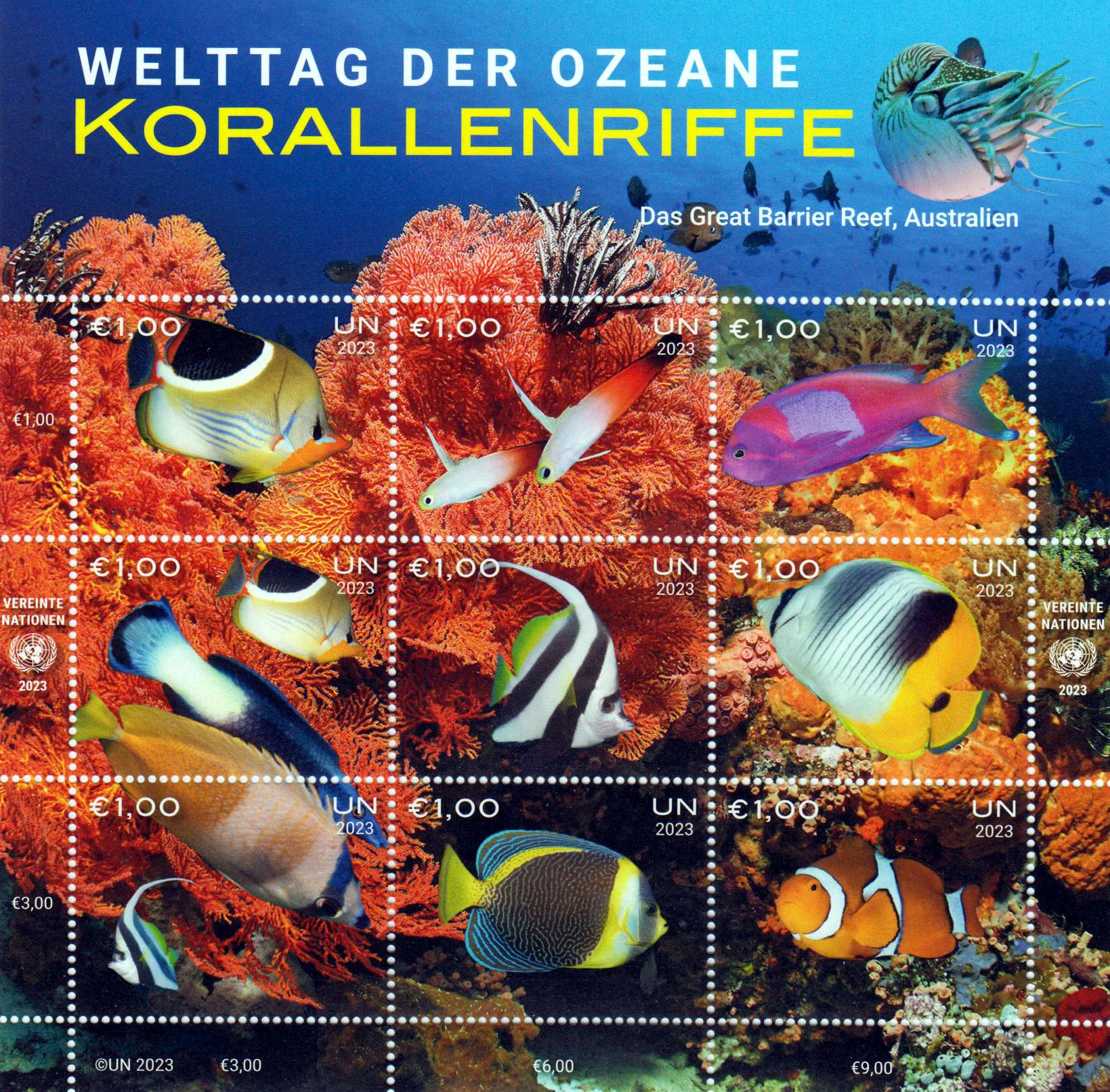 Zdr. Welttag der Ozeane 2023, Fische