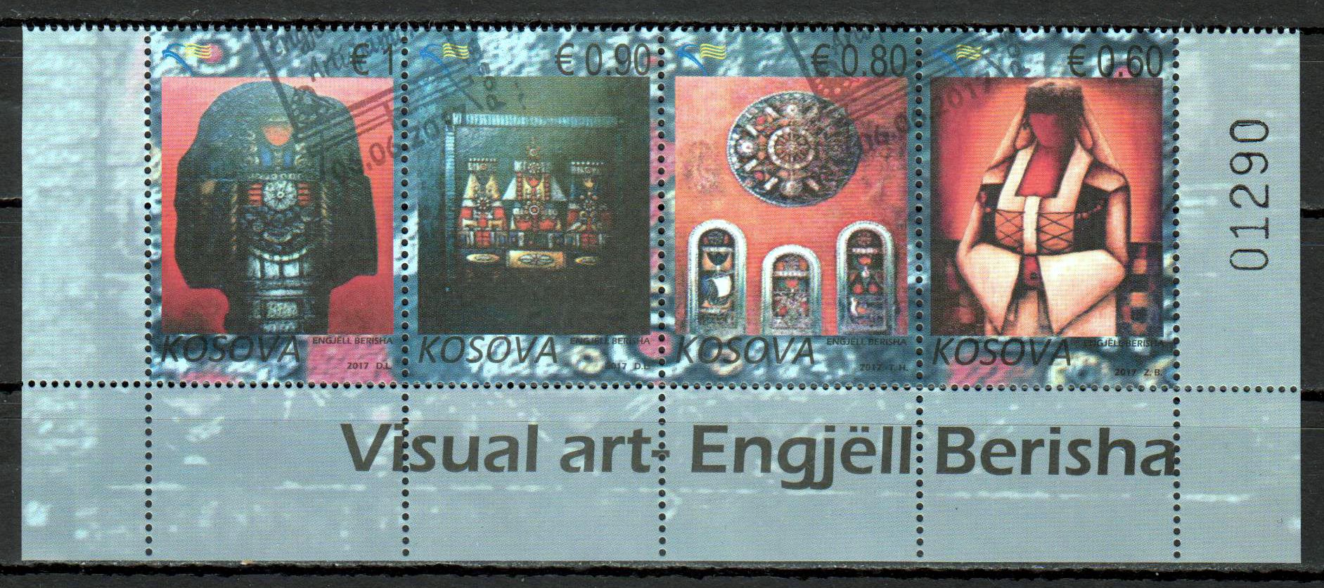 Zdr. Visuella Kunst, gestempelt