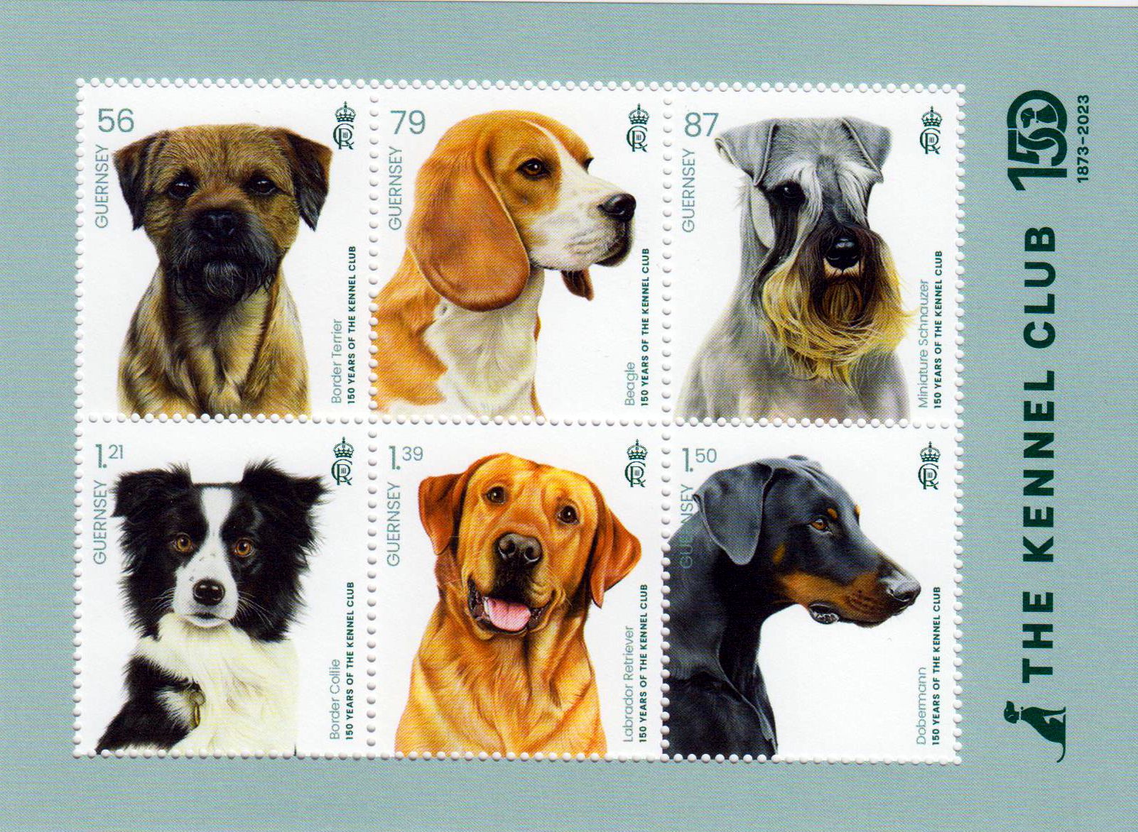 Block: 150 Jahre Kennel Club 2023, Hunde