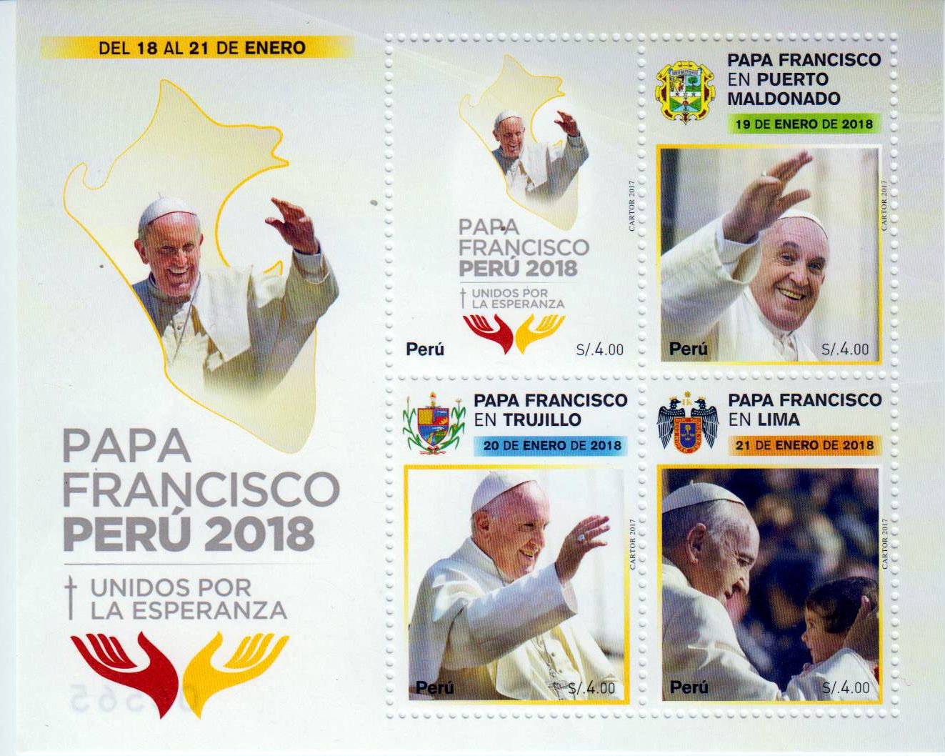 Block: Papstbesuch in Peru