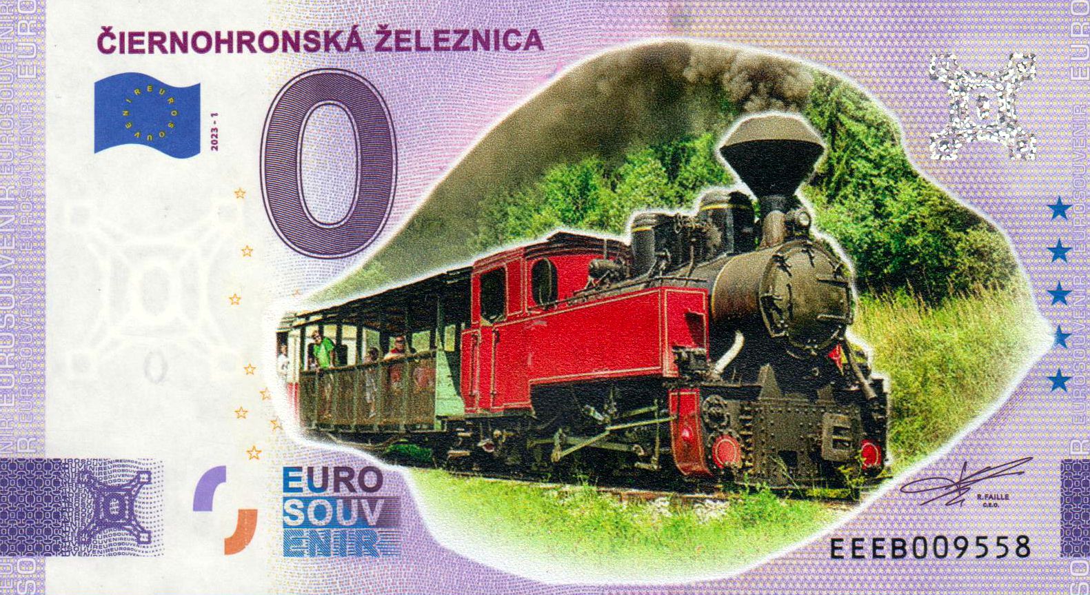 Ciernohronska Zeleznica 2023-1, coloriert