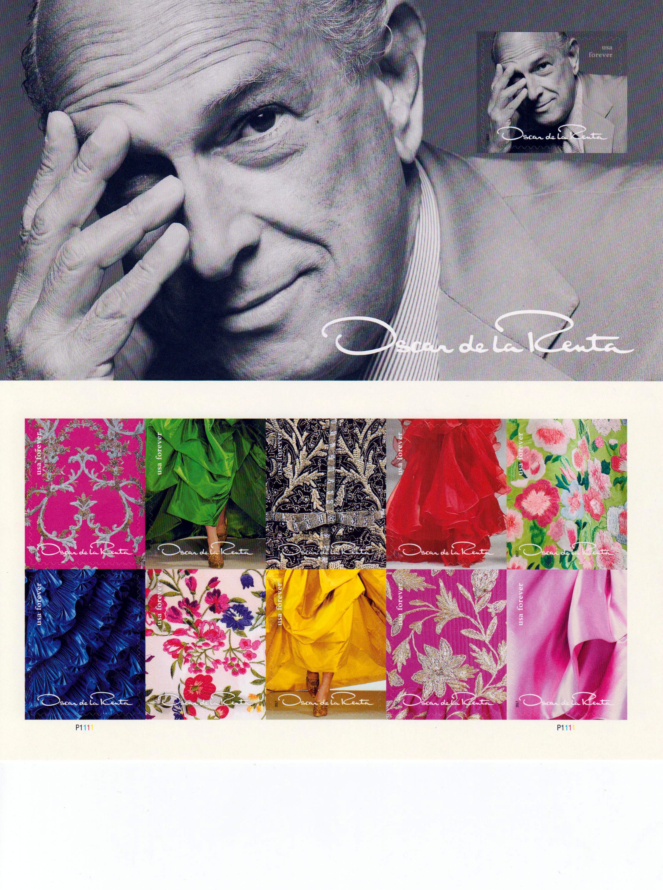 Oscar de la Renta, Stoffe, sk