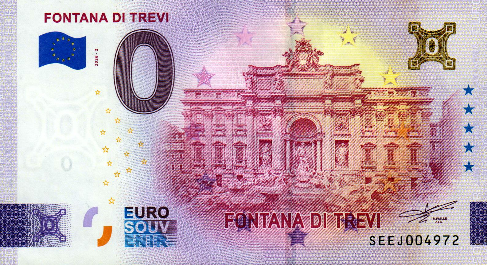 Fontana di Trevi 2026-2 Gold