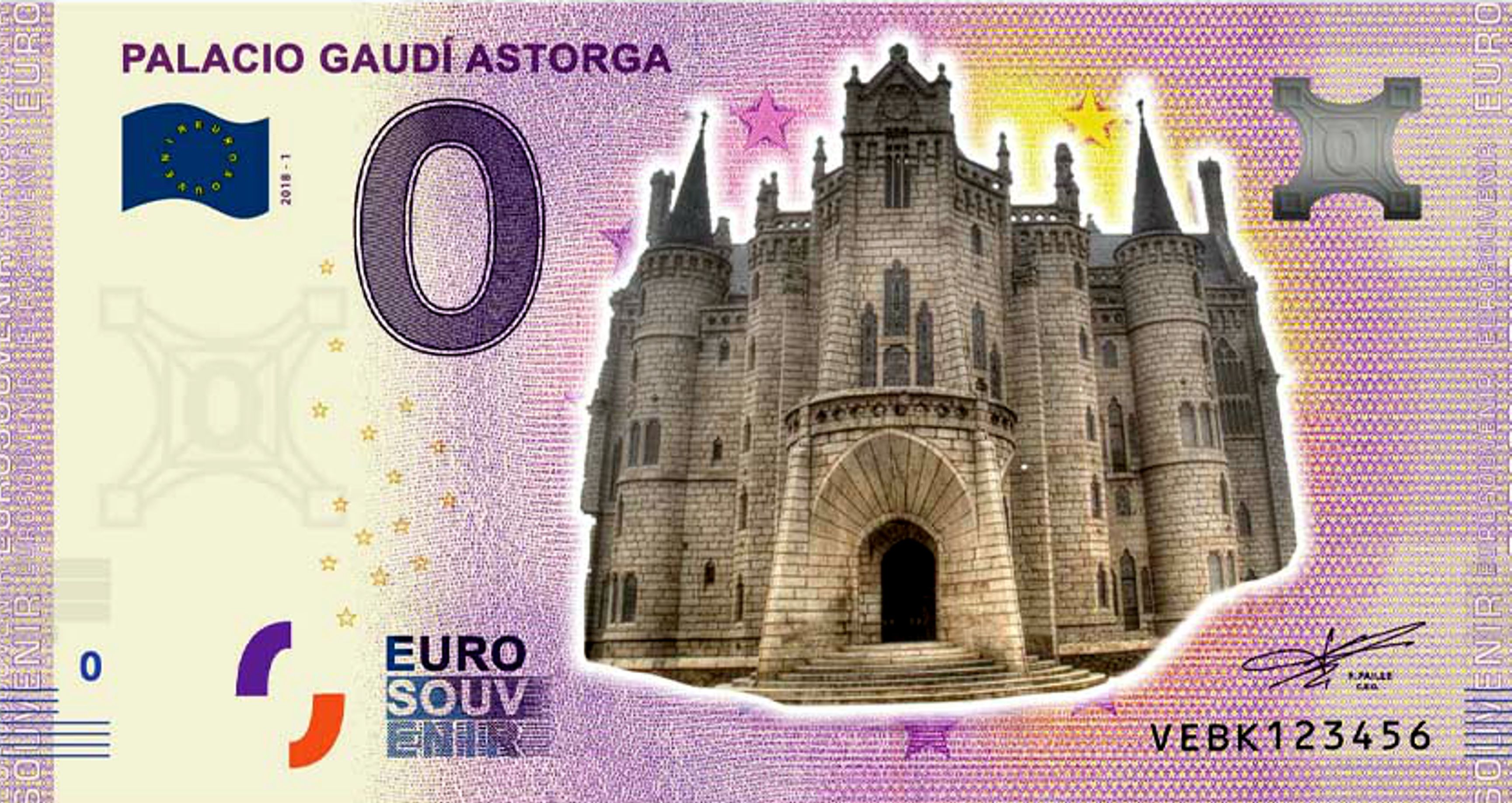 Palacio Gaudi Astorga 2018-1, Coloriert
