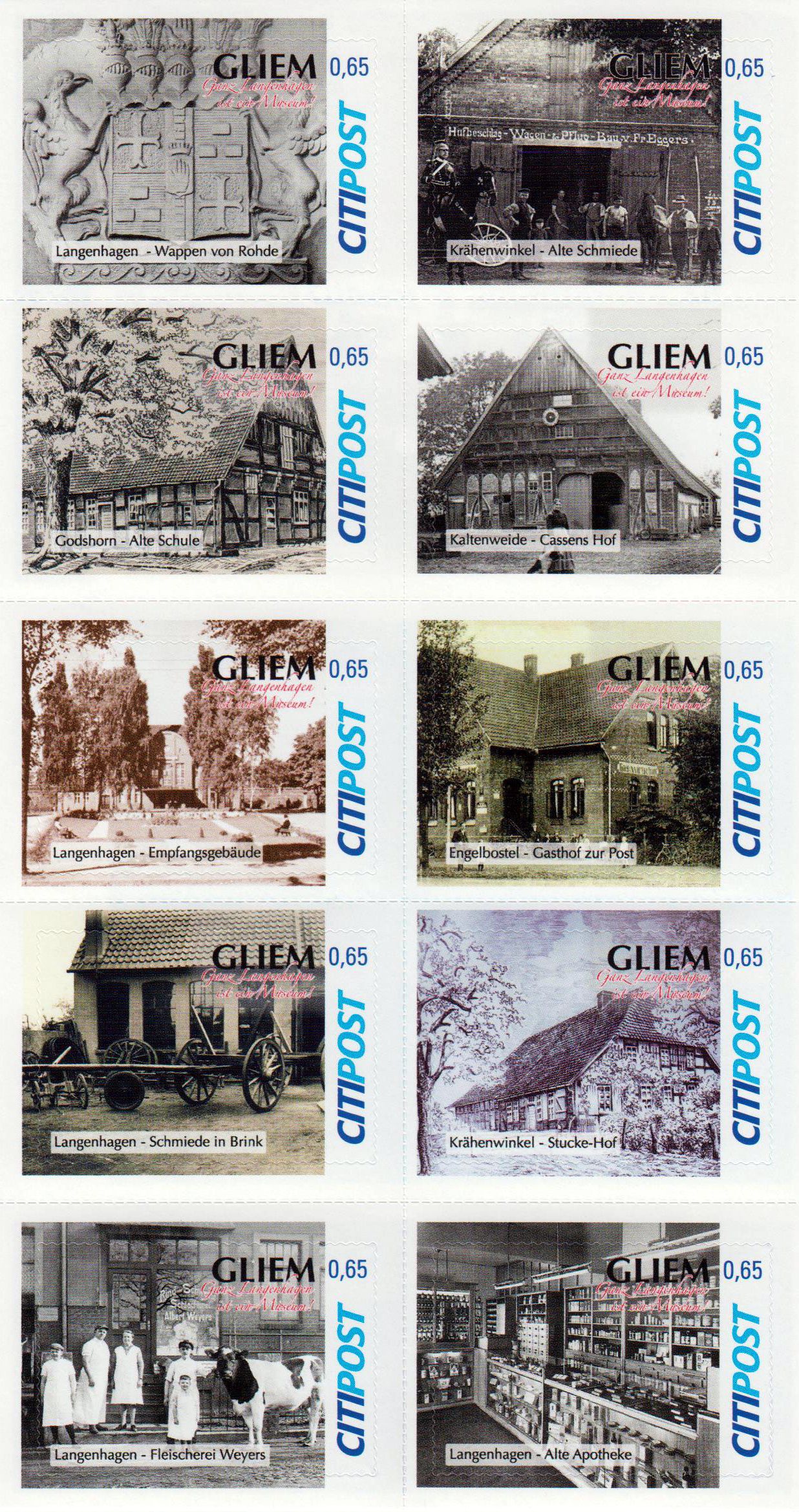 Langenhagen ist ein Museum 2019, gestempelt