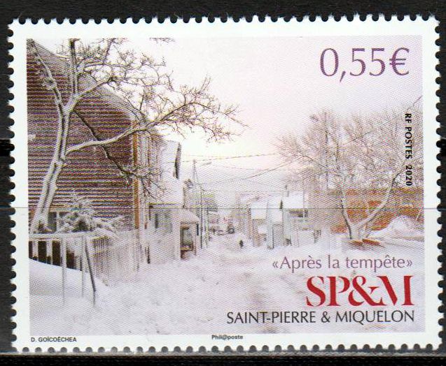 Apres la Tempéte 2020, Winterlandschaft