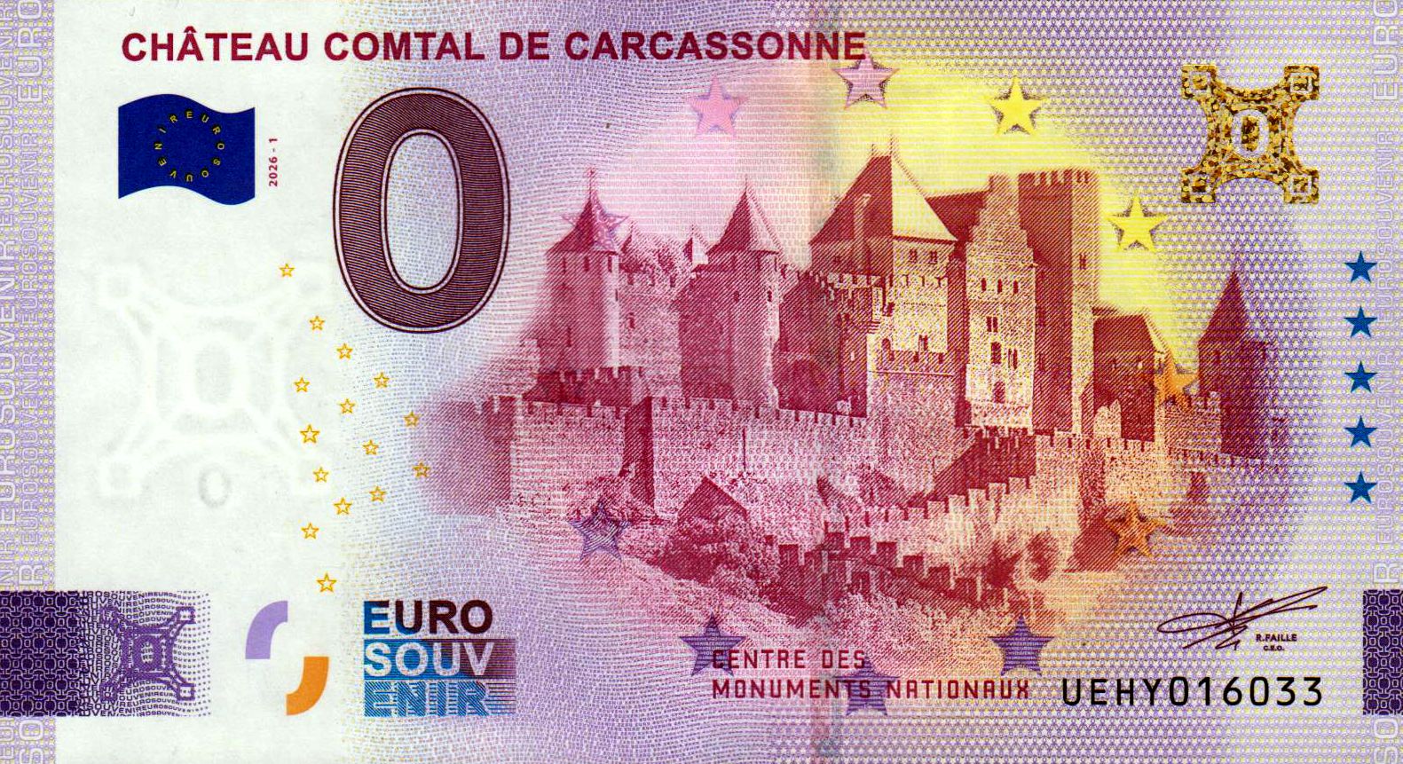 Chateau Comtal de Carcassonne 2026-1, Gold
