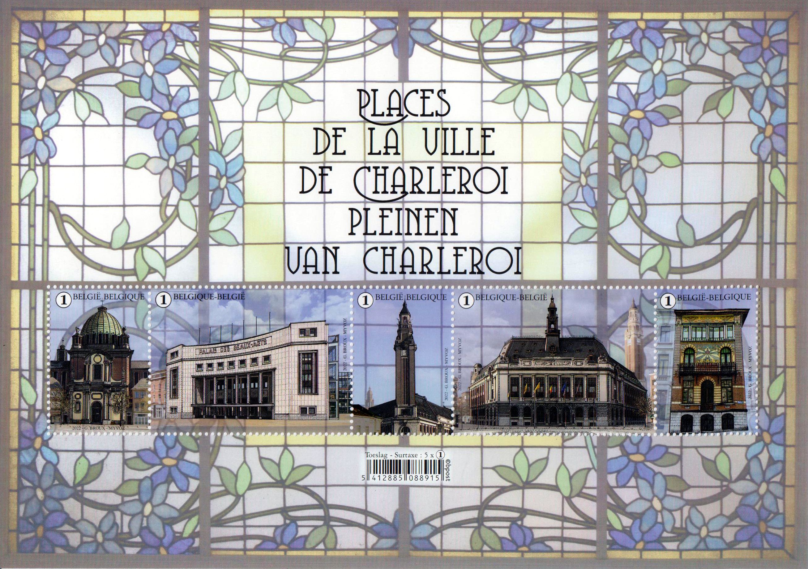 Block: Charleroi´s schönste Plätze 2022