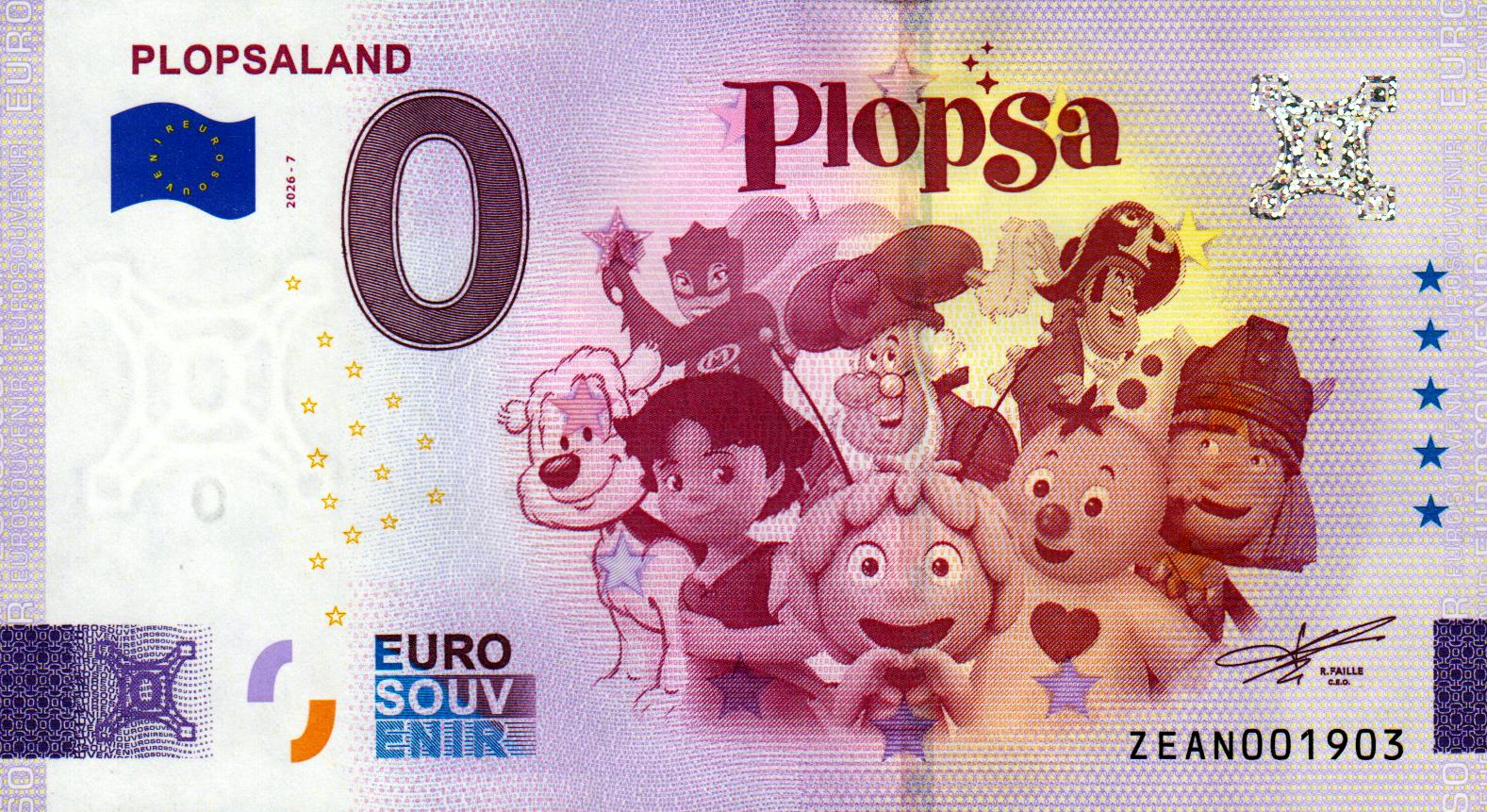 Plopsaland 2026-7 Silber