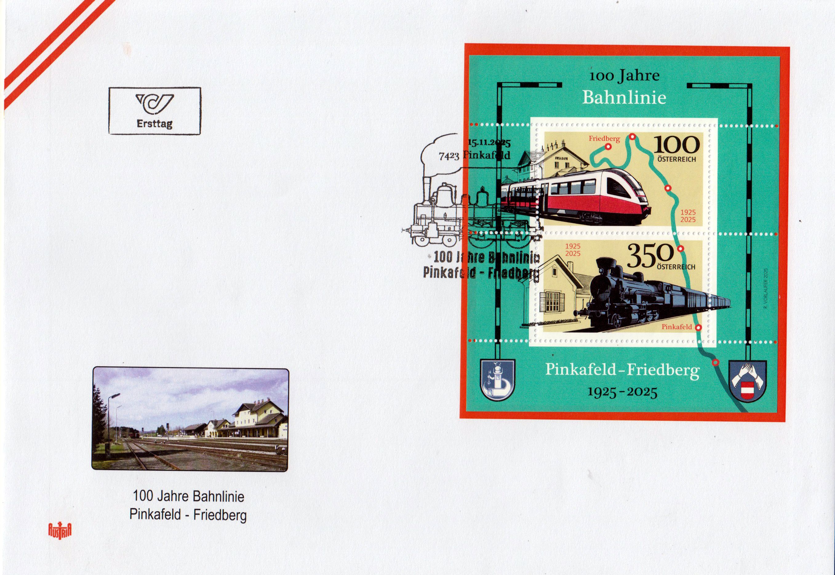 Bahnlinie Pinkafeld - Friedberg 2025